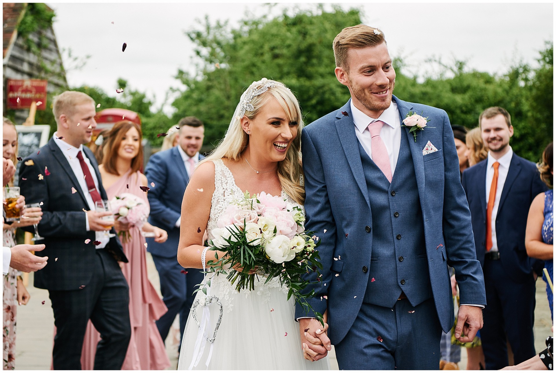 Unique Funfair Wedding at Marleybrook House with Outdoor Ceremony