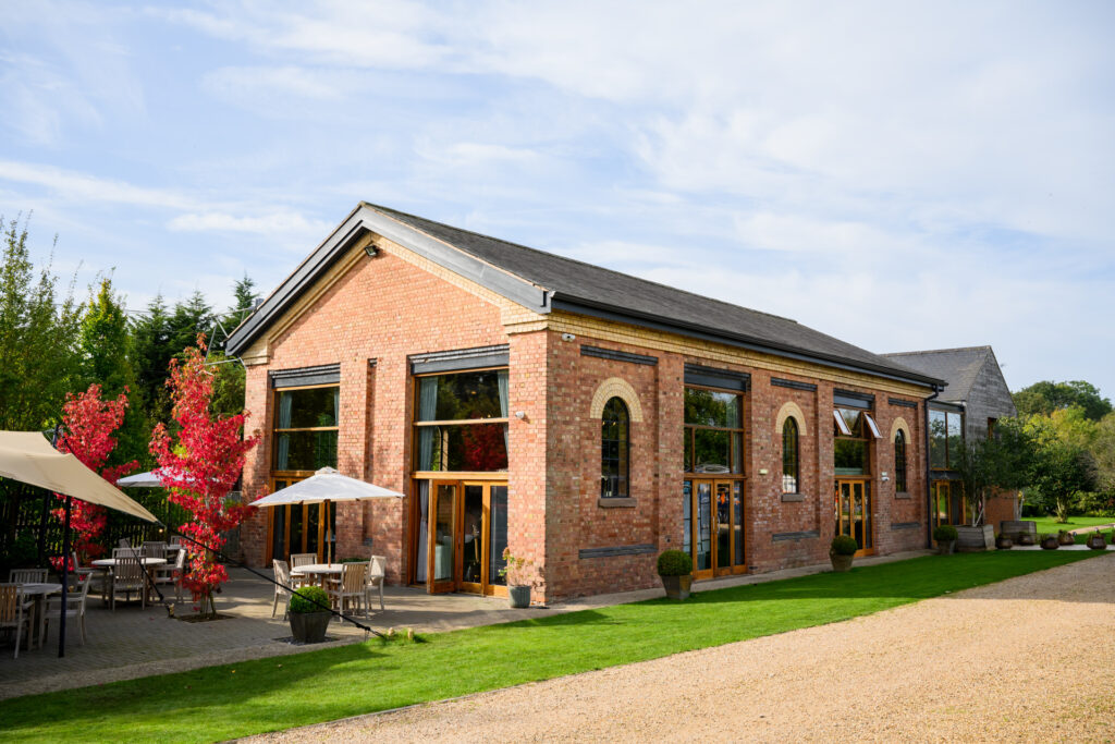 Exterior photo of Carriage Hall wedding venue in Nottingham